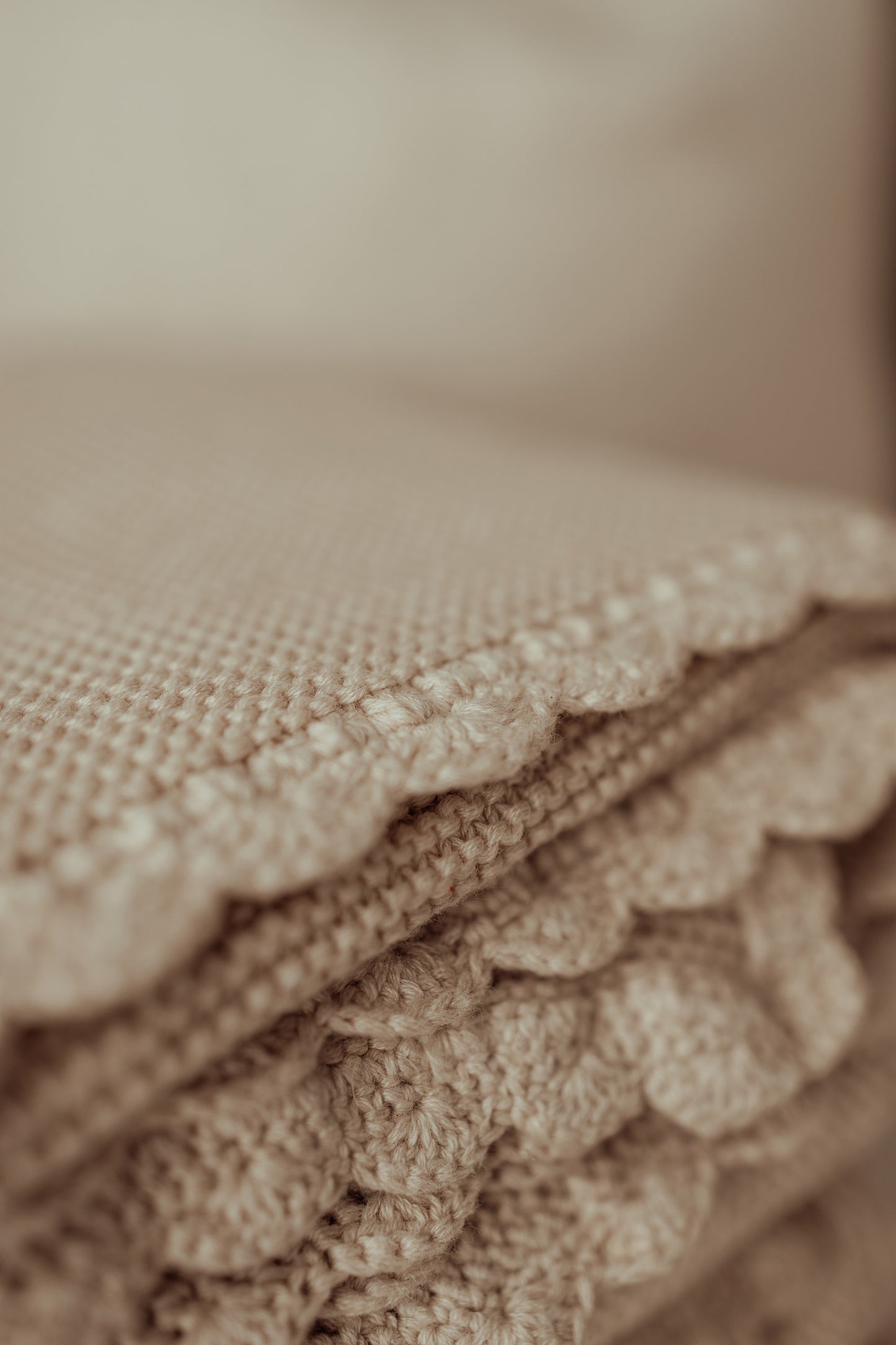 Heirloom blanket ivory - Marlie & Jo