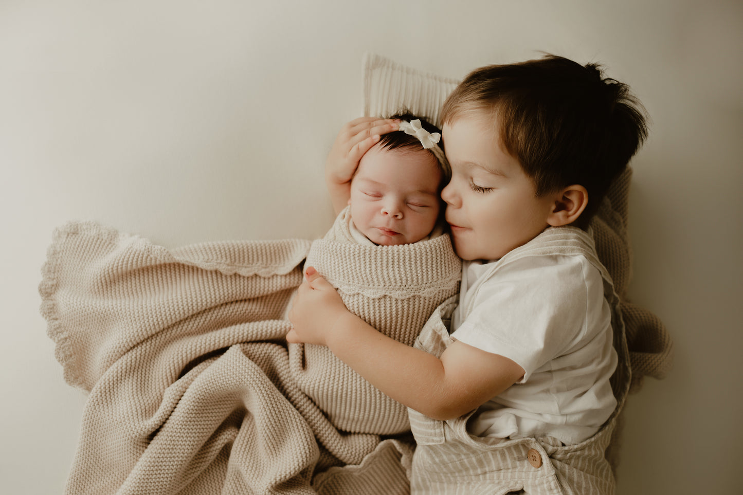 Heirloom baby blanket ivory